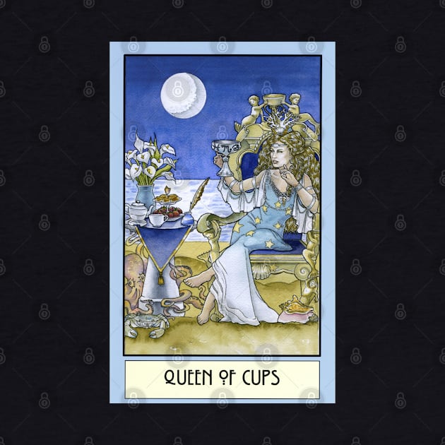 Queen of Cups, Card by WinonaCookie